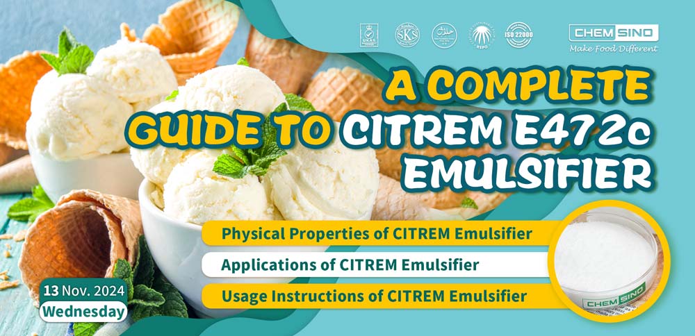 A Complete Guide to CITREM E472C Emulsifier